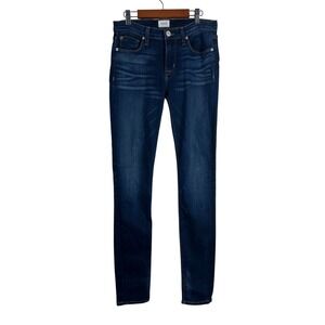 Hudson Women's Jeans Blue Nico Morise Skinny Mid Rise Ankle‎ Denim USA Size 26